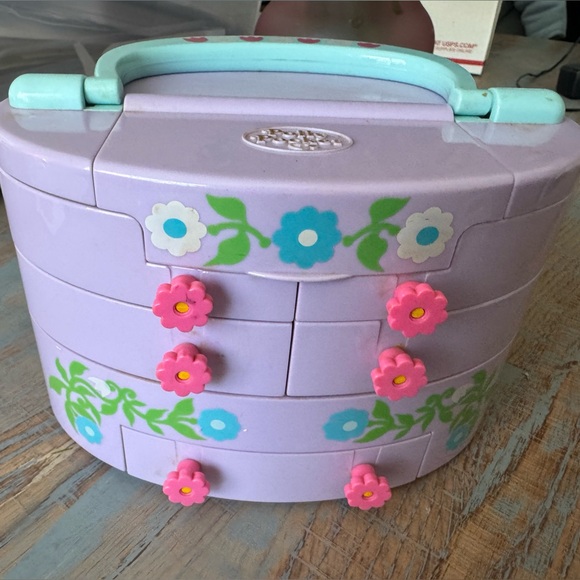 Bluebird Polly Pocket Other - Polly Pocket 1991 Vintage Bluebird Pullout Playhouse Jewelry Box